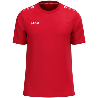 JAKO T-Shirt One Cotton – Rot (100) (vorne)