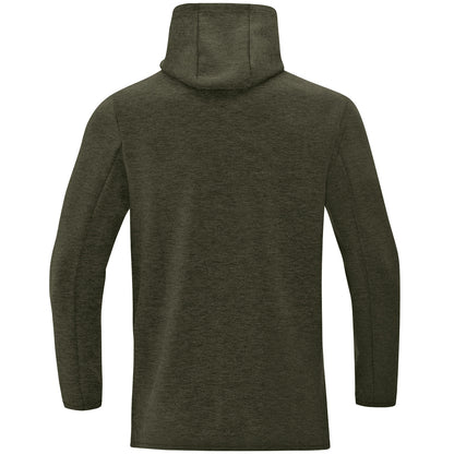 JAKO Kapuzensweat Premium Basics – Grün (hinten)