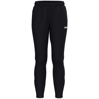 JAKO Trainingshose One Damen Langgr. – Schwarz (vorne)