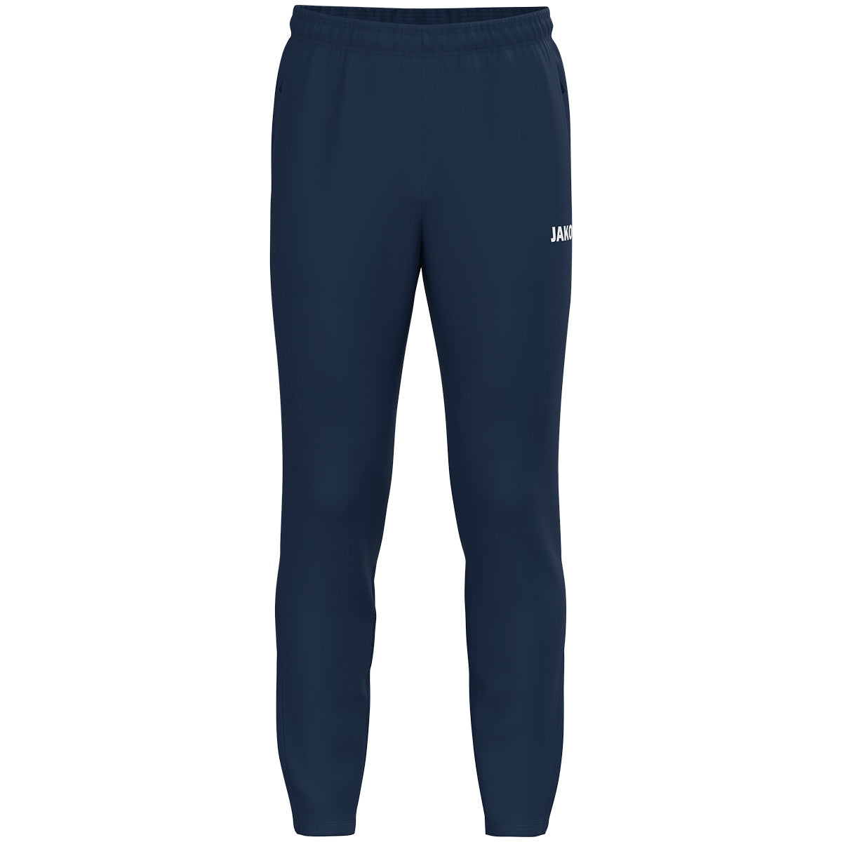 JAKO Trainingshose One Langgrößen – Blau (vorne)