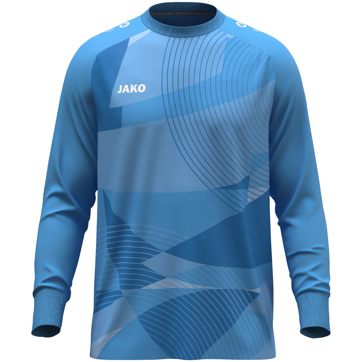 JAKO Torwart-Trikot River Kinder – Blau (vorne)