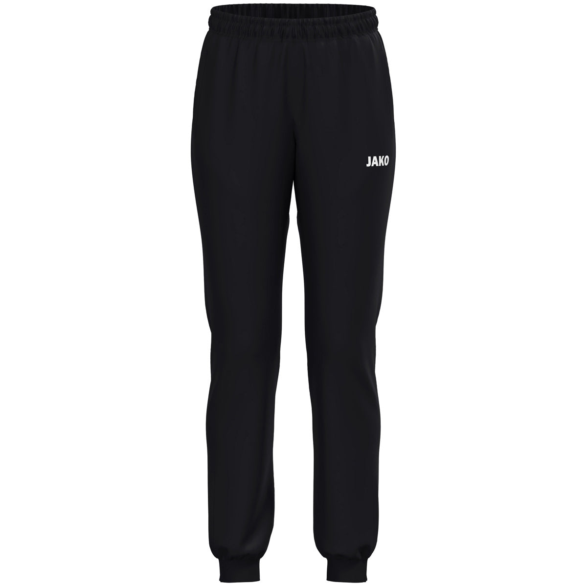 JAKO Polyesterhose One Damen Langgrößen – Schwarz (vorne)