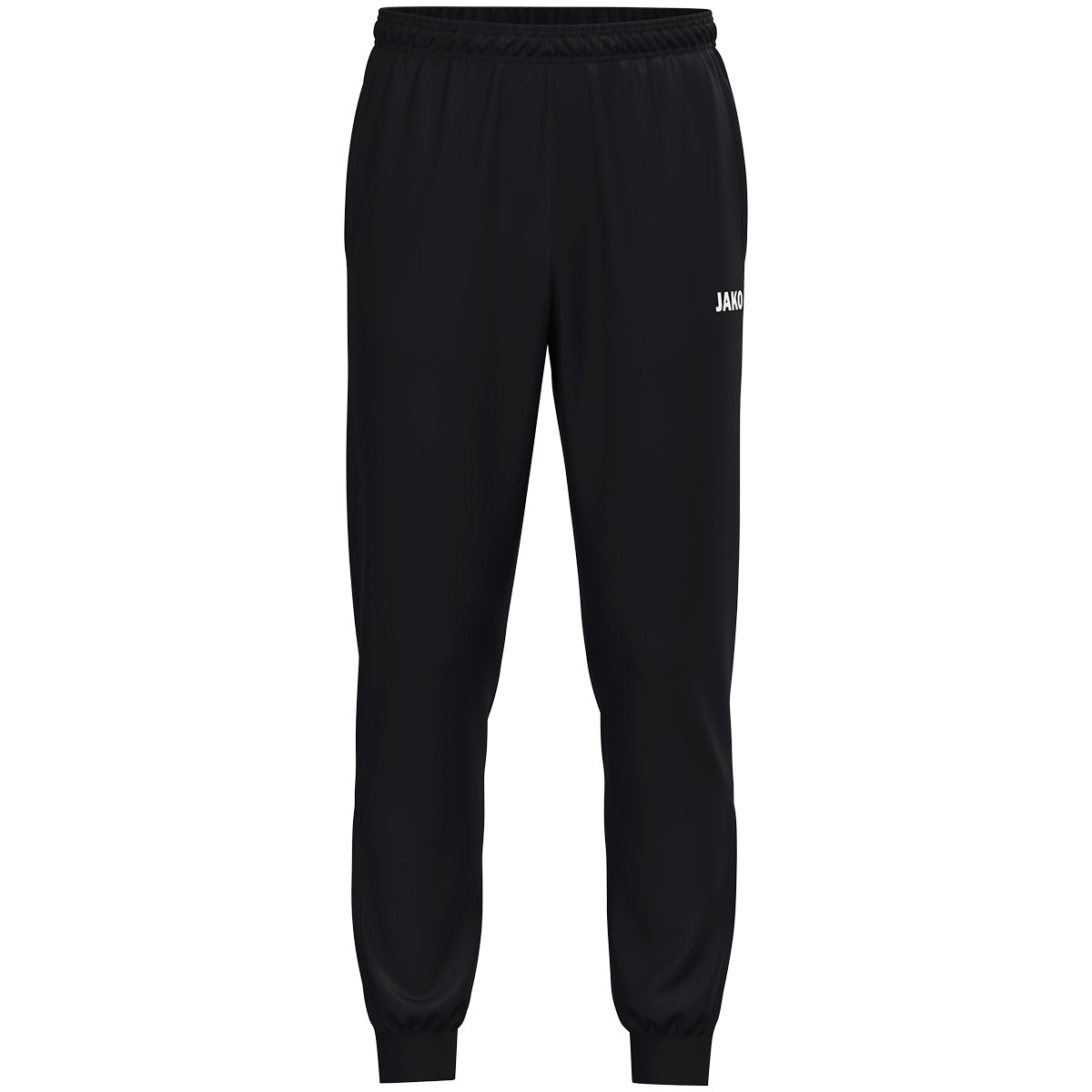 JAKO Polyesterhose One Langgrößen – Schwarz (vorne)