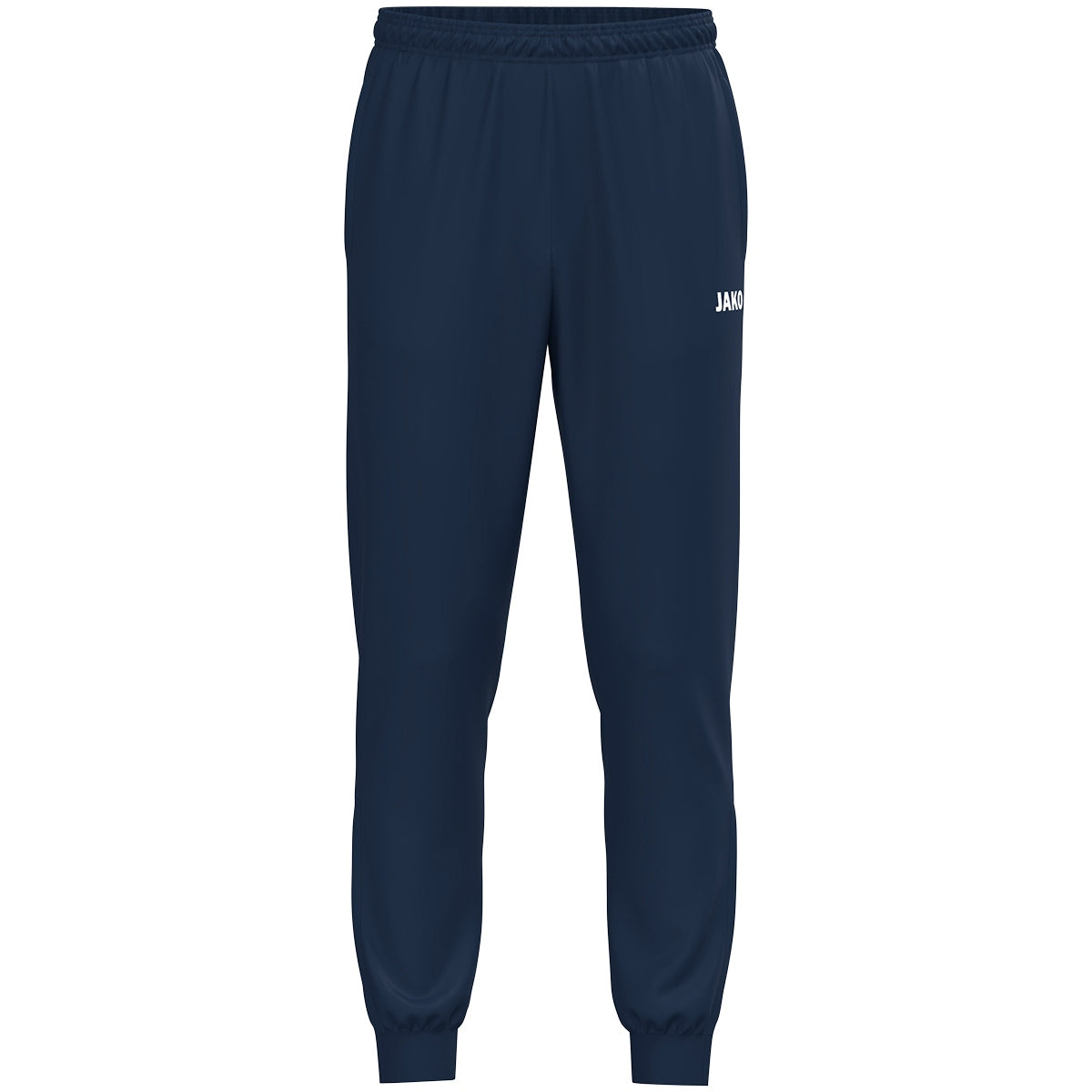 JAKO Polyesterhose One Langgrößen – Blau (vorne)