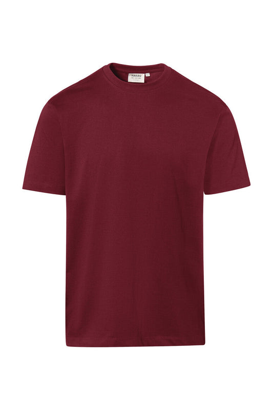 HAKRO T-Shirt Heavy – Weinrot