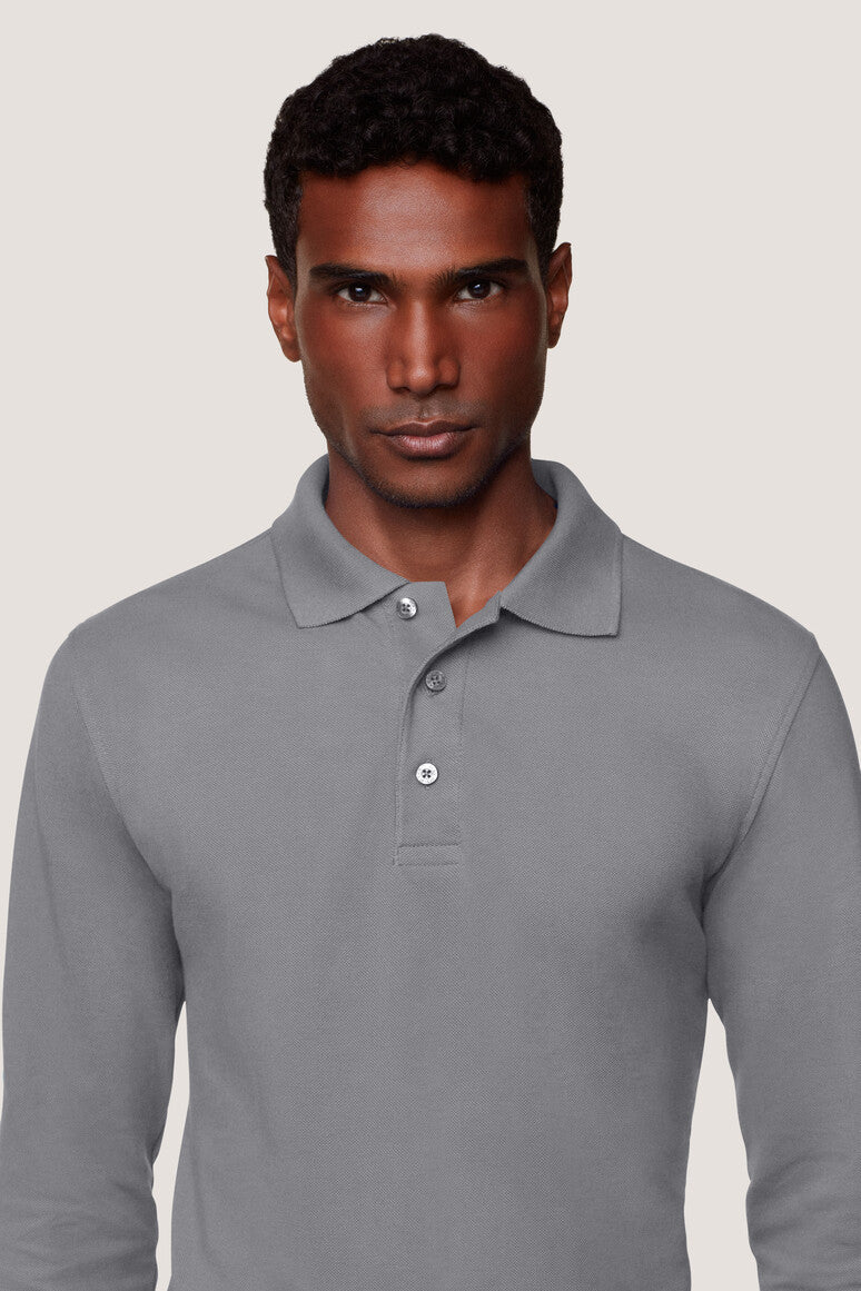 HAKRO Longsleeve-Poloshirt Classic
