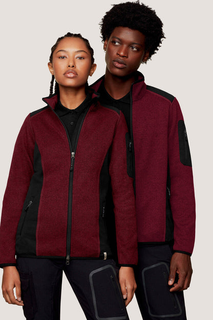 HAKRO Strickfleecejacke Dawson